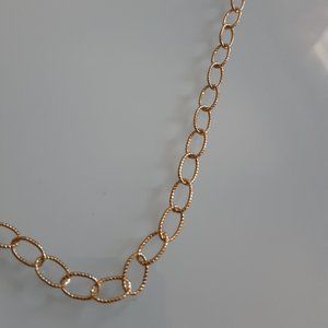 Sterling Silver Gold Plated chain